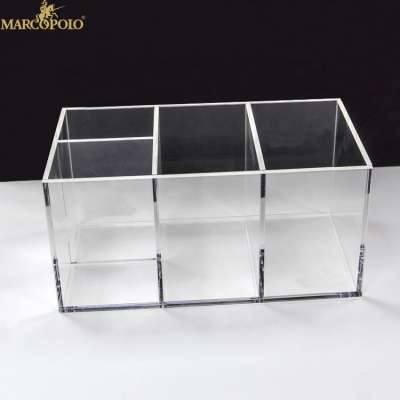 Acrylic cosmetic brushes storage acrylic eyebrow makeup brush display holder